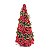 Topiaria Frutas e Folhas Vermelho Verde 60cm - 1 Un - Imagem 1
