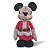 Mickey com Roupa Noel Vermelho Branco Preto 52cm - 1 Un - Imagem 1