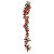 Galho Longo Folhas Verde Vermelho 113cm - 1 Un - Imagem 1