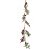 Galho Longo Folhas Frutas Verde Vermelho Marrom 155cm - 1 Un - Imagem 1