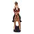 Decoração Cavalo com Homem Vermelho Marrom Verde 29cm - 1 Un - Imagem 1