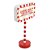 Placa Decorativa North Pole com Led Vermelho 29cm 2AAA - 1 Un - Imagem 1