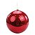 Bola Gigante Vermelho Brilho 25cm - 1 Un - Imagem 1