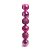 Bola Em Tubo Sortido Rosa 10cm - Jogo com 6 Peças - Imagem 1