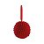 Bola Pompom Vermelho 8cm - Jogo com 6 Peças - Imagem 1