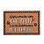 Capacho Pet com Frase Marrom Preto Branco 60X40cm - 1 Un - Imagem 1
