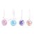 Bola Acrílica Princesas 12cm - Jogo com 2 Peças - Imagem 1