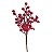 Galho Curto com Frutas Vermelho 27cm - 1 Un - Imagem 1