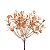 Galho Curto Folhas Ouro 19cm - 1 Un - Imagem 1