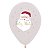 Balão Látex Cristal Papai Noel R12 - 50 Un - Imagem 1