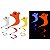 Mobile Fantasma Halloween Neon - 3 Un - Imagem 1