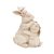 Coelhos Decorativos Resina Abraçados Mr. com Rosa e Azul (Ternura) - 1 Un - Imagem 1