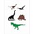 Aplique Artesanal Dinossauro P - 15 Unid - Imagem 1