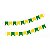 Bandeirinha E.V.A. Verde e Amarelo - 1 un - Imagem 1