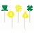Palito Decorativo St. Patrick's Day M - 5 unidades - Imagem 1
