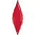 Balão Qualatex 27" - Taper - Vermelho Rubi Metalizado Liso - 1 Un - Imagem 1