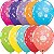 Balão Qualatex 11" - Qx Party Balloon Estampado - Cupcakes E Presentes - 6 Un - Imagem 1