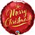 Balão Qualatex 18" - Redondo - Christmas!-Escrita Vermelho - 1 Un - Imagem 1
