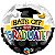 Balão Qualatex 18" - Redondo - Hats Off To The Graduate! - 1 Un - Imagem 1