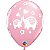 Balão Qualatex 11" - Redondo Rosa - It'S A Girl!-Elefantes - 50 Un - Imagem 1