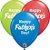 Balão Qualatex 11" - Redondo Sortido Especial - Happy Father'S Day! - 50 Un - Imagem 1
