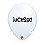 Balão Qualatex 11" - Qx Party Balloon Estampado - Sucesso!-Branco - 6 Un - Imagem 1