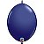 Balão Qualatex 12" - Q-Link Azul Marinho - Liso Látex - 50 Un - Imagem 1