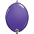 Balão Qualatex 6" - Q-Link Violeta - Liso Látex - 50 Un - Imagem 1