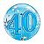 Balão Qualatex 22" - Bubble Simples - 40-Explosão Azul Estelar - 1 Un - Imagem 1