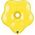 Balão Qualatex 16" - Geo Amarelo - Liso Látex Blossom - 25 Un - Imagem 1