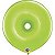 Balão Qualatex 16" - Geo Verde Lima - Liso Látex Donut - 25 Un - Imagem 1