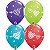 Balão Qualatex 11" - Redondo Sortido Especial - Bandeirolas Corações - 50 Un - Imagem 1