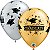 Balão Qualatex 11" - Redondo Sortido Especial - Congratulations Graduate-Bones - 50 Un - Imagem 1