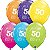 Balão Qualatex 11" - Redondo Sortido Tropical - 50 - 50 Un - Imagem 1
