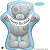 Balão Qualatex 36" - Shape - Tatty Teddy-Birthday Bandeira - 1 Un - Imagem 1