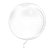 Balão Bolha 36' - Silver Plastic - 1 Unidade - Imagem 1