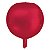 Balão Cromado Redondo 4D Vermelho 20" - Silver Plastic - 1 Unidade - Imagem 1