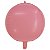 Balão Macaron Redondo 4D Vermelho 20" - Silver Plastic - 1 Unidade - Imagem 1