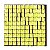 Painel Metalizado Quadrado Mágico Shimmer Wall 30x30cm Amarelo Neon Brilhante - 1 Un - Imagem 1