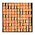 Painel Metalizado Quadrado Mágico Shimmer Wall 30x30cm Laranja Neon Brilhante - 1 Un - Imagem 1