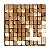 Painel Metalizado Quadrado Mágico Shimmer Wall 30x30cm Dourado Glitter Brilhante - 1 Un - Imagem 1