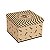 Caixa Surpresa Para Brigadeiros Kraft Doçura 13,7x13,7x10cm - 10 Un - Imagem 1