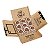 Caixa Surpresa Para Brigadeiros Kraft Doçura 13,7x13,7x10cm - 10 Un - Imagem 2