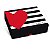 Caixa Retangular Tampa Fundo New Amo Você P 17x13,5x4,5cm - 10 Un - Imagem 1