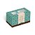 Caixa Para 2 Brigadeiros Gourmet Turquesa 8,5x5x4,5cm - 100 Un - Imagem 1