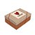 Caixa Retangular com Tampa L'Amour G 46x33x14cm - 10 Un - Imagem 1