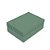 Caixa Retangular com Tampa Natural Green G 46x33x14cm - 10 Un - Imagem 1