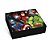 Caixa Retangular Tampa Fundo New Marvel Hq P 17x13,5x4,5cm - 10 Un - Imagem 1