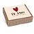 Caixa Retangular Tampa Fundo New L'Amour G 30x24x6cm - 10 Un - Imagem 1