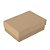 Caixa Retangular com Tampa Petit Kraft M 19,5x14,5x6,5cm - 10 Un - Imagem 1